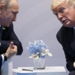 Trump is currently taking a tough stance against Russia, but as president he kowtowed to Putin.