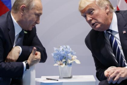 Trump is currently taking a tough stance against Russia, but as president he kowtowed to Putin.