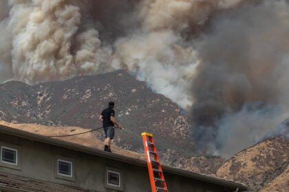 Lightning, hail, high winds and flood warnings: Southern California hit by severe fire weather