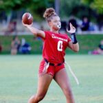 Makenna Cook led her undefeated Orange Lutheran flag football team to a No. 1 ranking in the nation.