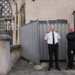 New bank mural of a judge who hit protesters to be removed from outside the London courthouse