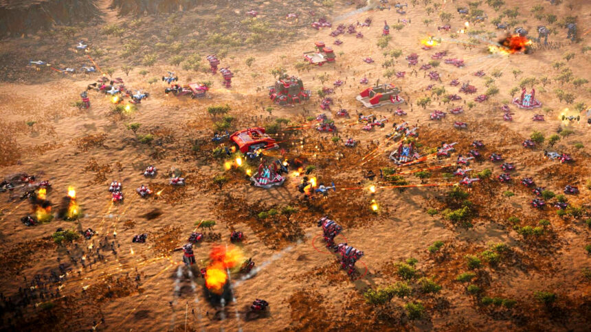 The ashes of the Singularity 2 map are aiming for "Based on the fantasy of world domination"