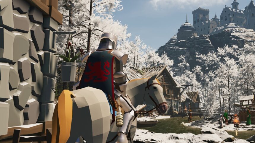 Medieval city building ARPG dungeons and kingdoms continue to look better