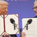 Trump and Starmer Sign Tech Deale before holding the Hulks in Tarffs and War