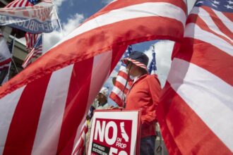 Governors of Red California, Blue California, or both? A re-zone of battle raises that question