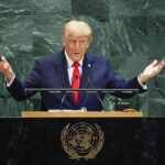 Trump calls climate change "the biggest fraudulent job ever" in a UN speech
