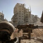 International journalists visit Gaza city under Israeli military supervision