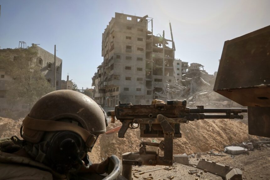 International journalists visit Gaza city under Israeli military supervision