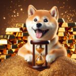 SHIB gold hourglass gold