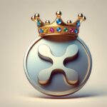 XRP LOGO WITH A CROWN