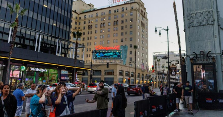 International Tourism: Down in Los Angeles, California. Are Trump and the ice a wandering?