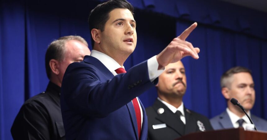 President Trump's top federal prosecutor in Los Angeles faces challenge over 'acting' status