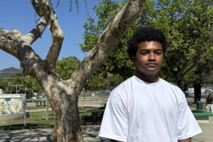 Eagle Rock High School's Merion Busano took a chance on football and it paid off.