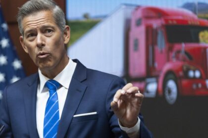 Secretary of Transportation announces $160 million to be collected from California over non-citizen truck license issue