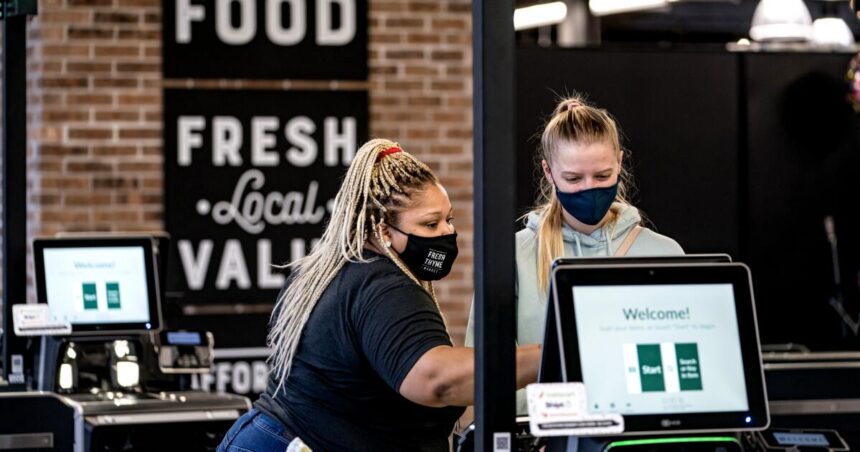 Long Beach has restricted self-checkout lanes. Big retailers aren't happy about this