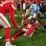 Lions' Brian Branch could be suspended for punching Chiefs' JuJu Smith-Schuster after game