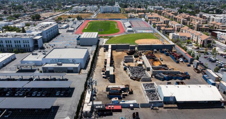 A 'reckless' scrapyard with a history of endangering Watts High School will be shut down.