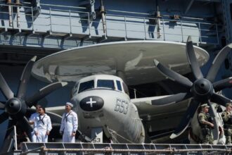 Trump joins Navy's anniversary celebration amid government shutdown