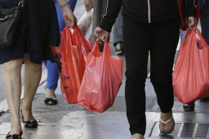 Bonta says plastic bags sold in California stores aren't actually recyclable.