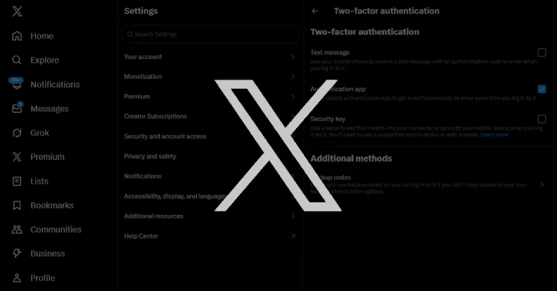 X warns users with security keys to re-register by November 10 to avoid lockout