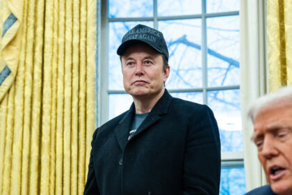 Tesla CEO Elon Musk and US President Donald Trump