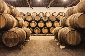 whiskey barrel casks
