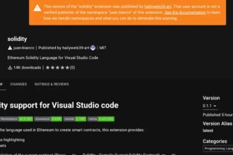 Malicious VSX extension 'SleepyDuck' uses Ethereum to keep command server alive