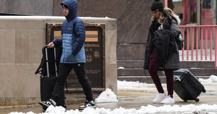 Record low temperatures shock southeastern U.S., sending parts of Northeast into snowfall