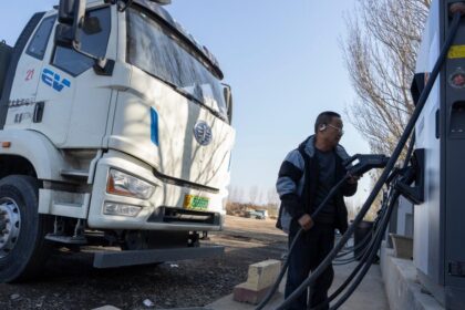 China's diesel trucks are transitioning to electric vehicles. It could change global LNG and diesel demand
