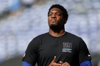 If Jackson Dart is unavailable, Jameis Winston will start instead of Russell Wilson for the Giants on Sunday.