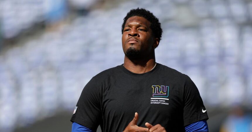 If Jackson Dart is unavailable, Jameis Winston will start instead of Russell Wilson for the Giants on Sunday.