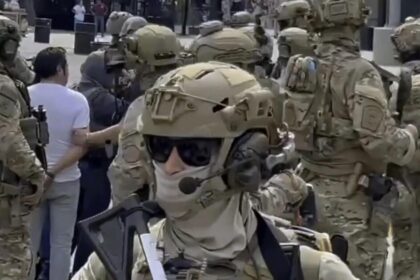 Department of Justice files suit to block California law regulating unidentified masked law enforcement officers