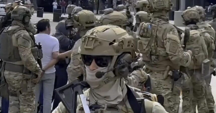 Department of Justice files suit to block California law regulating unidentified masked law enforcement officers