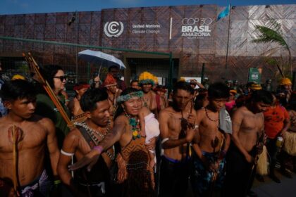 Indigenous peoples seek attention at UN climate change talks in Brazil