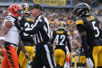 Bengals' Ja'Marr Chase suspended for one game and $500,000 in damages for spitting on Steelers' Jalen Ramsey