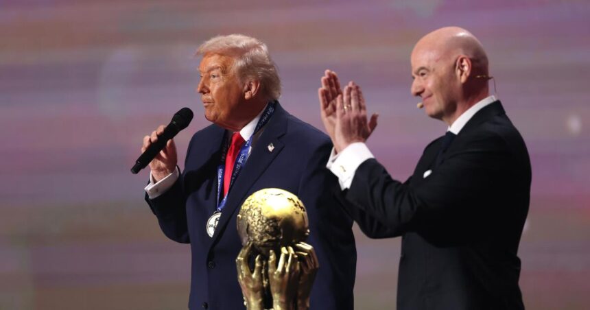 Why is FIFA President Gianni Infantino working so hard to curry favor with President Trump?