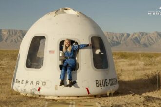 Paraplegic engineer becomes first wheelchair user to fly into space