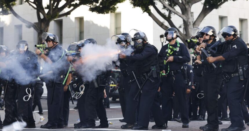 LA City Council votes against proposal to ban police from using 'less-lethal' firing devices