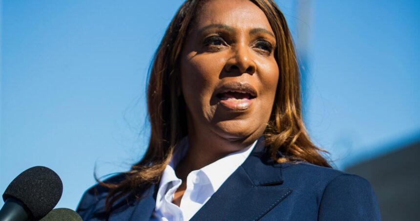 The Department of Justice once again failed to re-prosecute New York Atty. Gen. Letitia James, according to an Associated Press source.