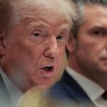 President Trump announces the US has seized an oil tanker off the coast of Venezuela