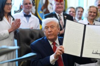 President Trump signs executive order reclassifying marijuana as a less dangerous drug