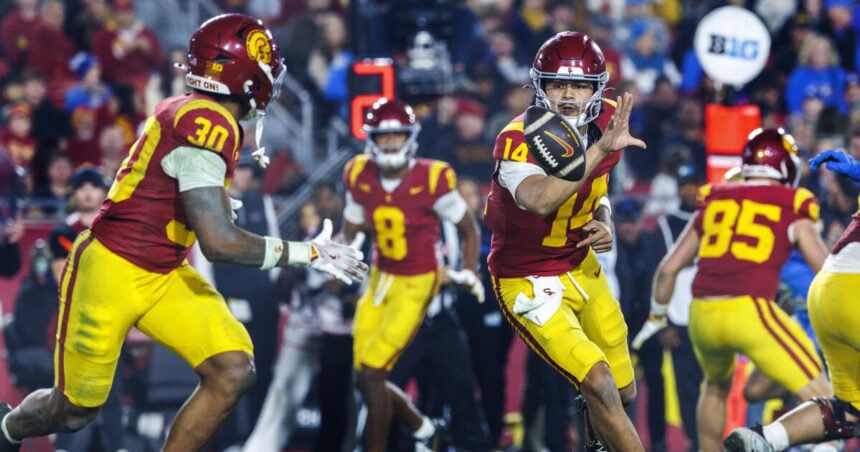 No. 16 USC will face a surprising opponent, TCU, in the Alamo Bowl.